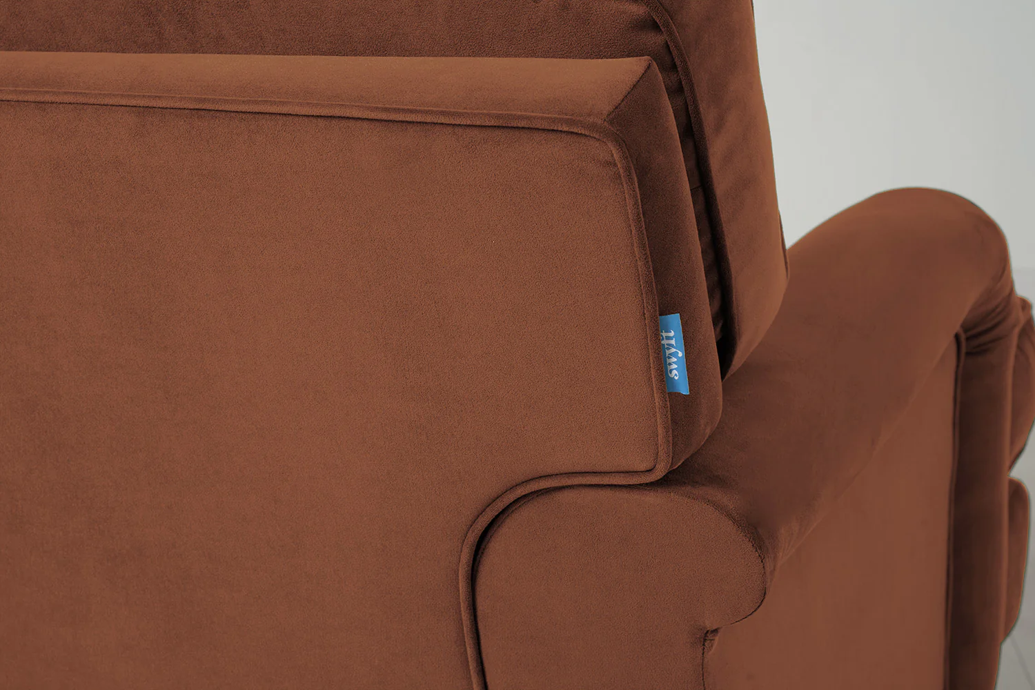 Model 15 3 Seater Sofa with Ottoman, Umber - Image 7