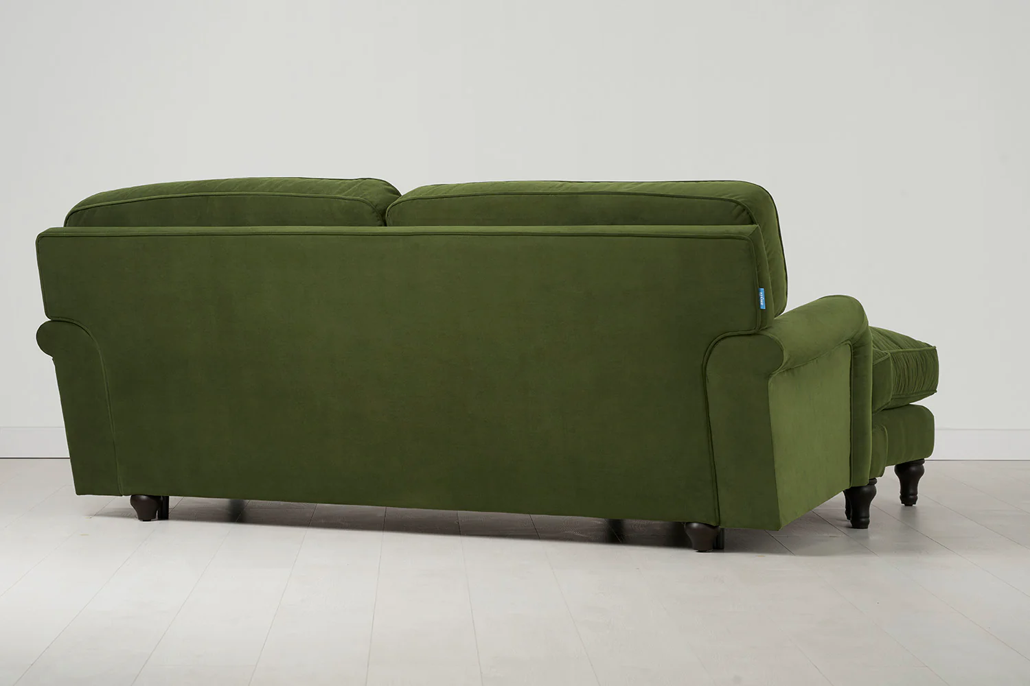 Model 15 3 Seater Sofa with Ottoman, Vine - Image 3