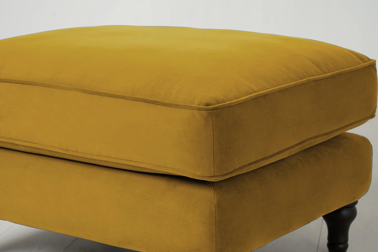 Model 15 Ottoman, Mustard - Image 4