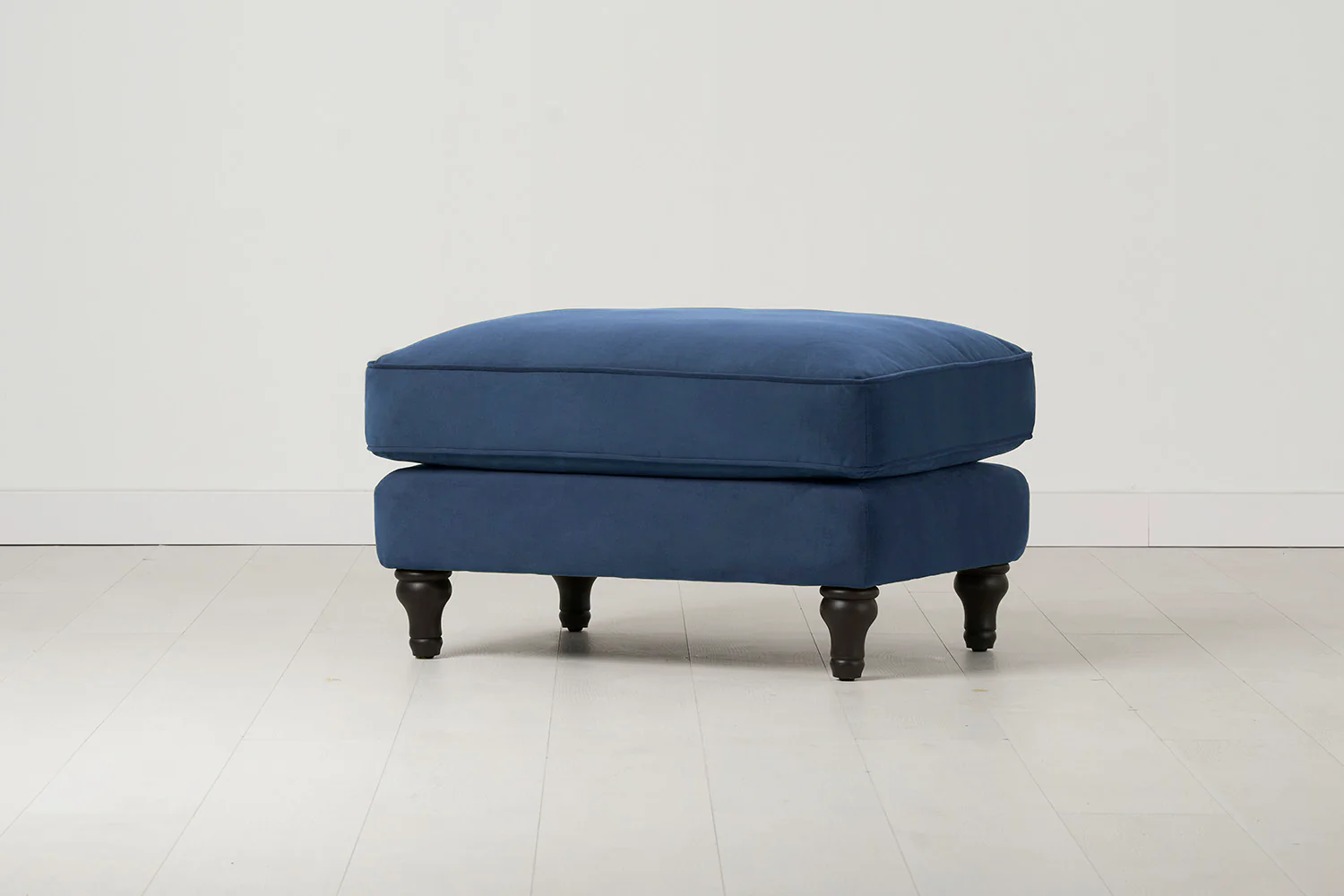 Model 15 Ottoman, Teal - Image 2