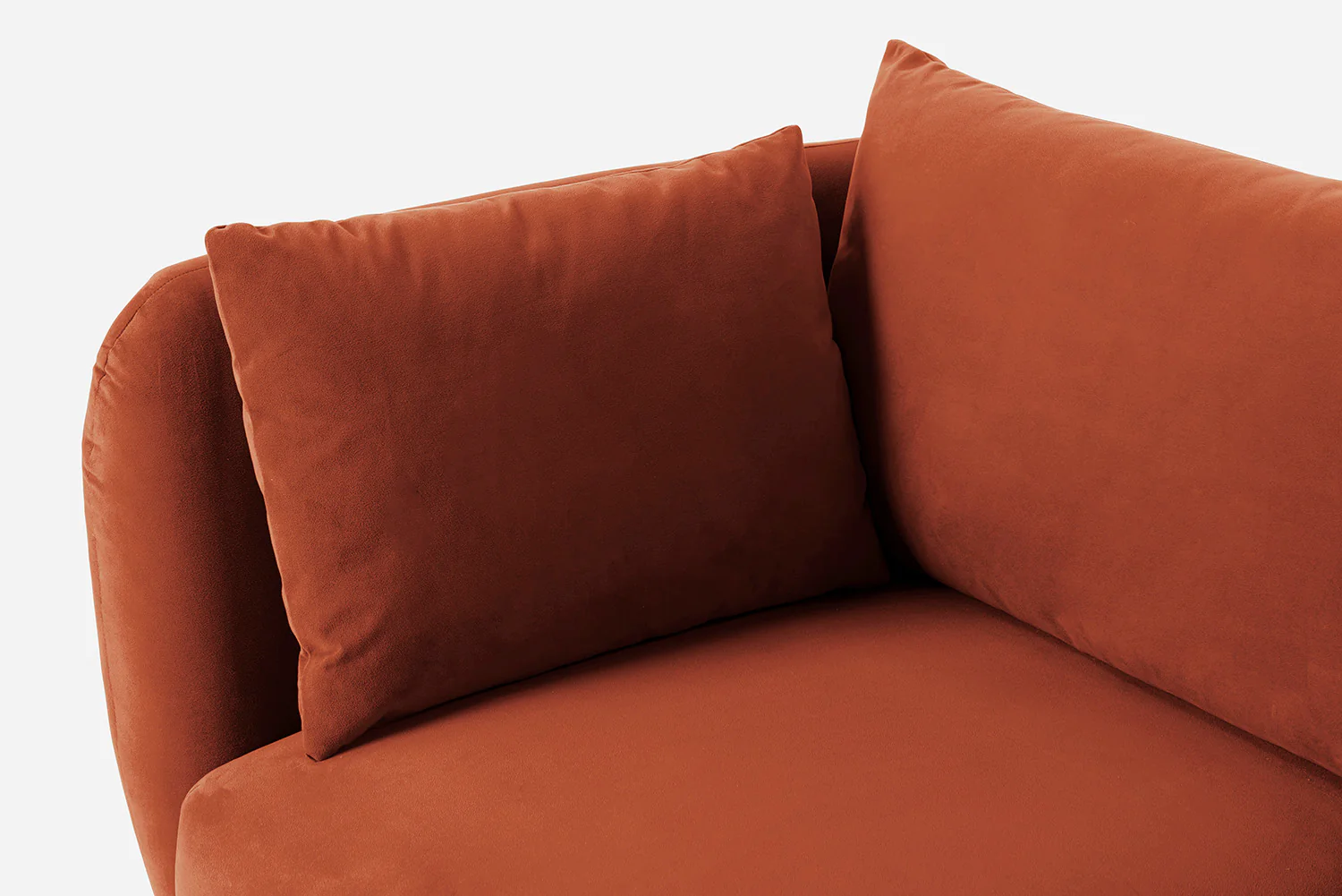 Model 16 3 Seater Sofa, Brick - Image 8