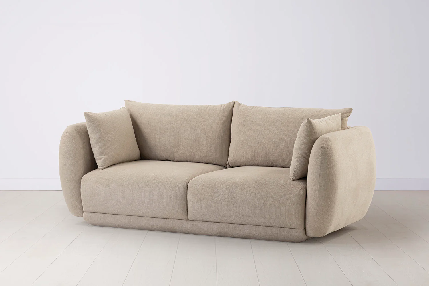 Model 16 3 Seater Sofa, Oatmeal - Image 3