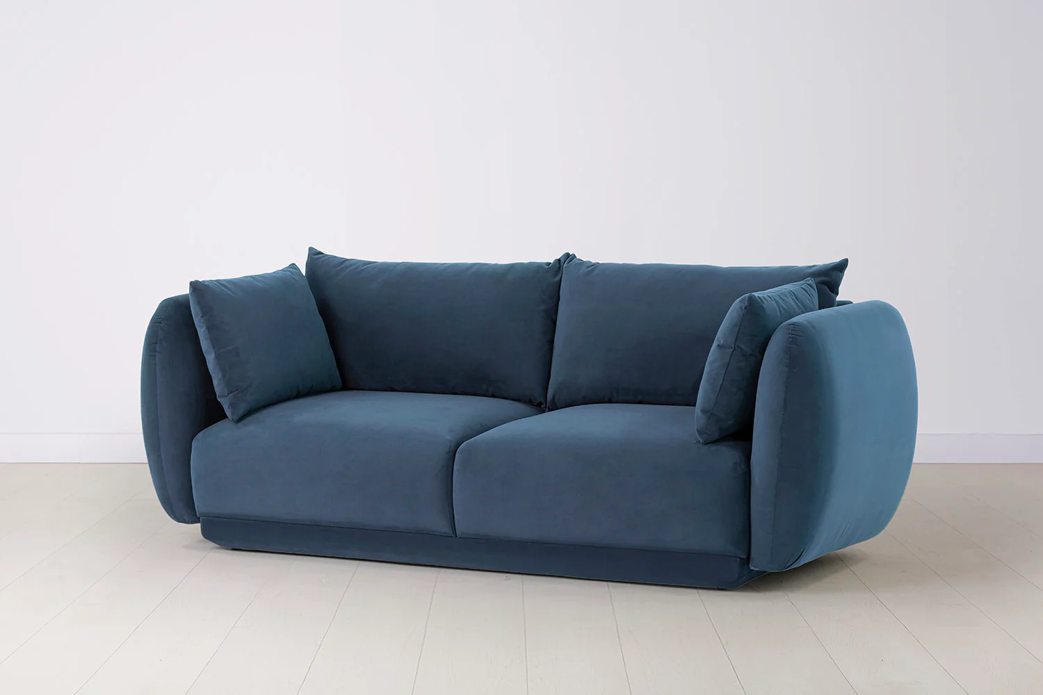 Model 16 3 Seater Sofa, Teal - Image 3