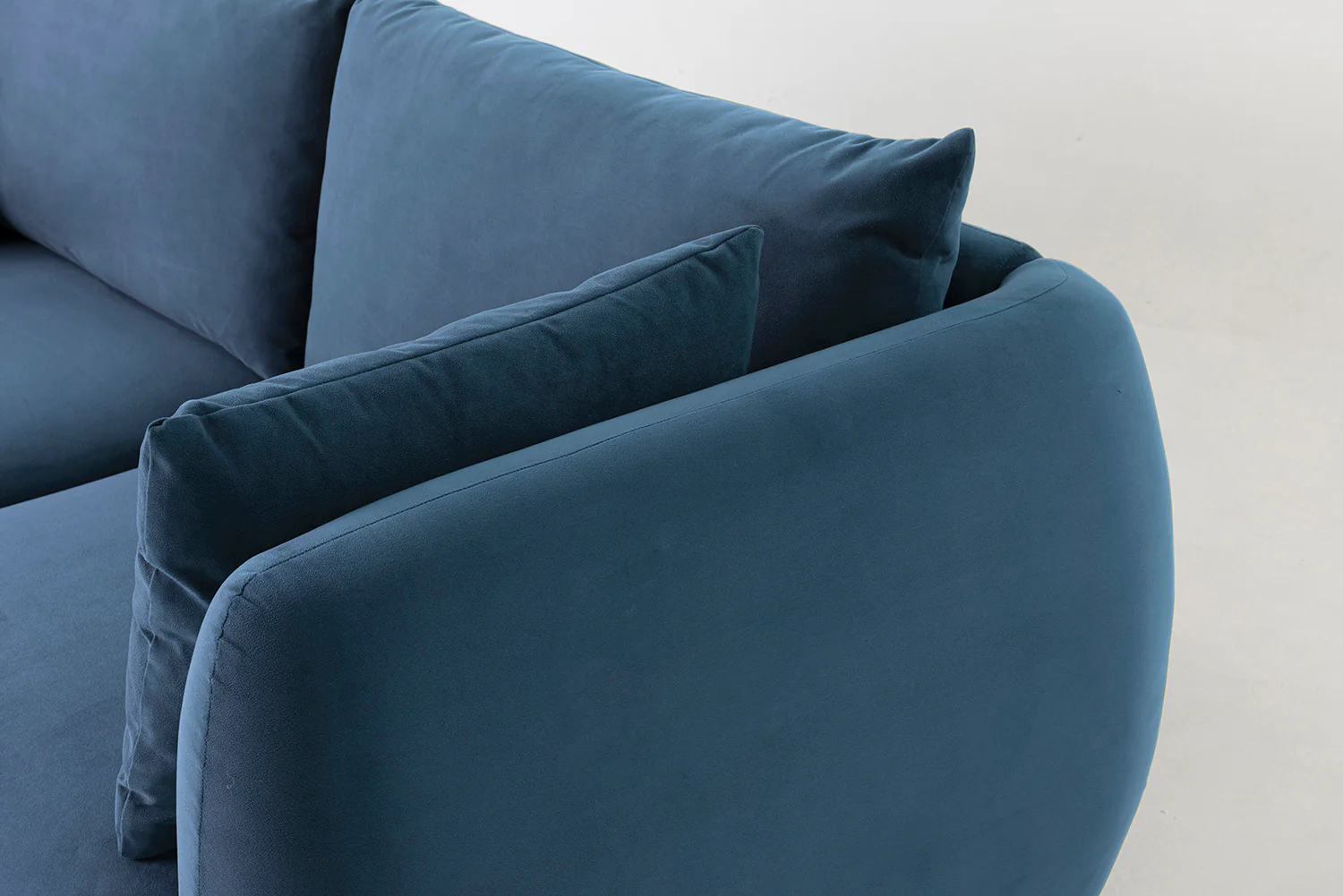 Model 16 3 Seater Sofa, Teal - Image 5