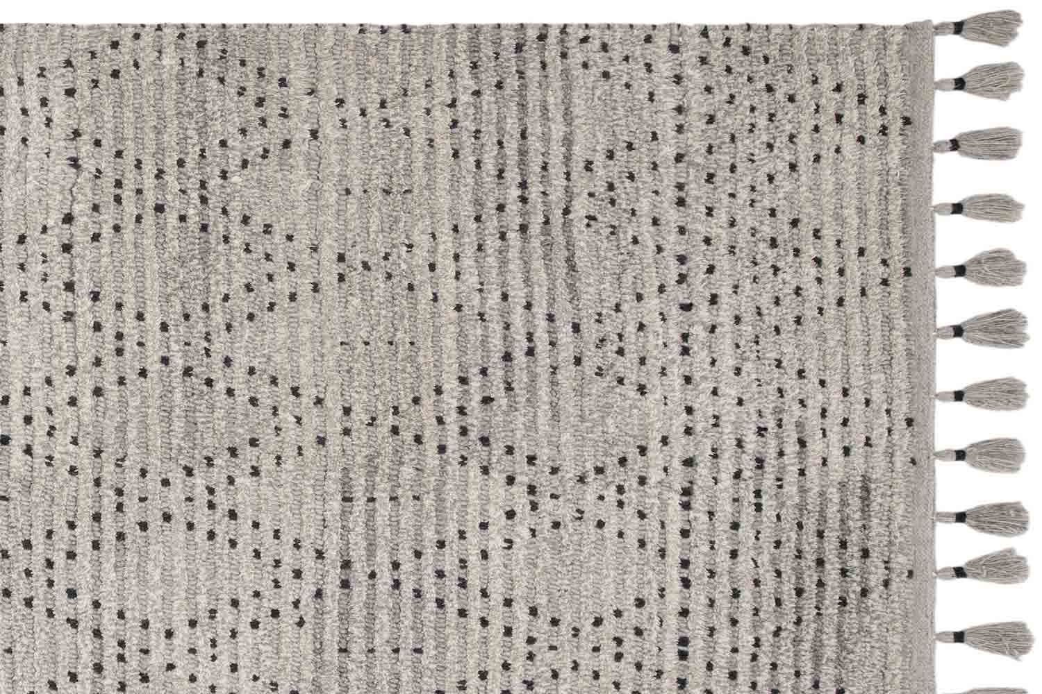 Nepal Rug Grey Black Diamond, 200x290