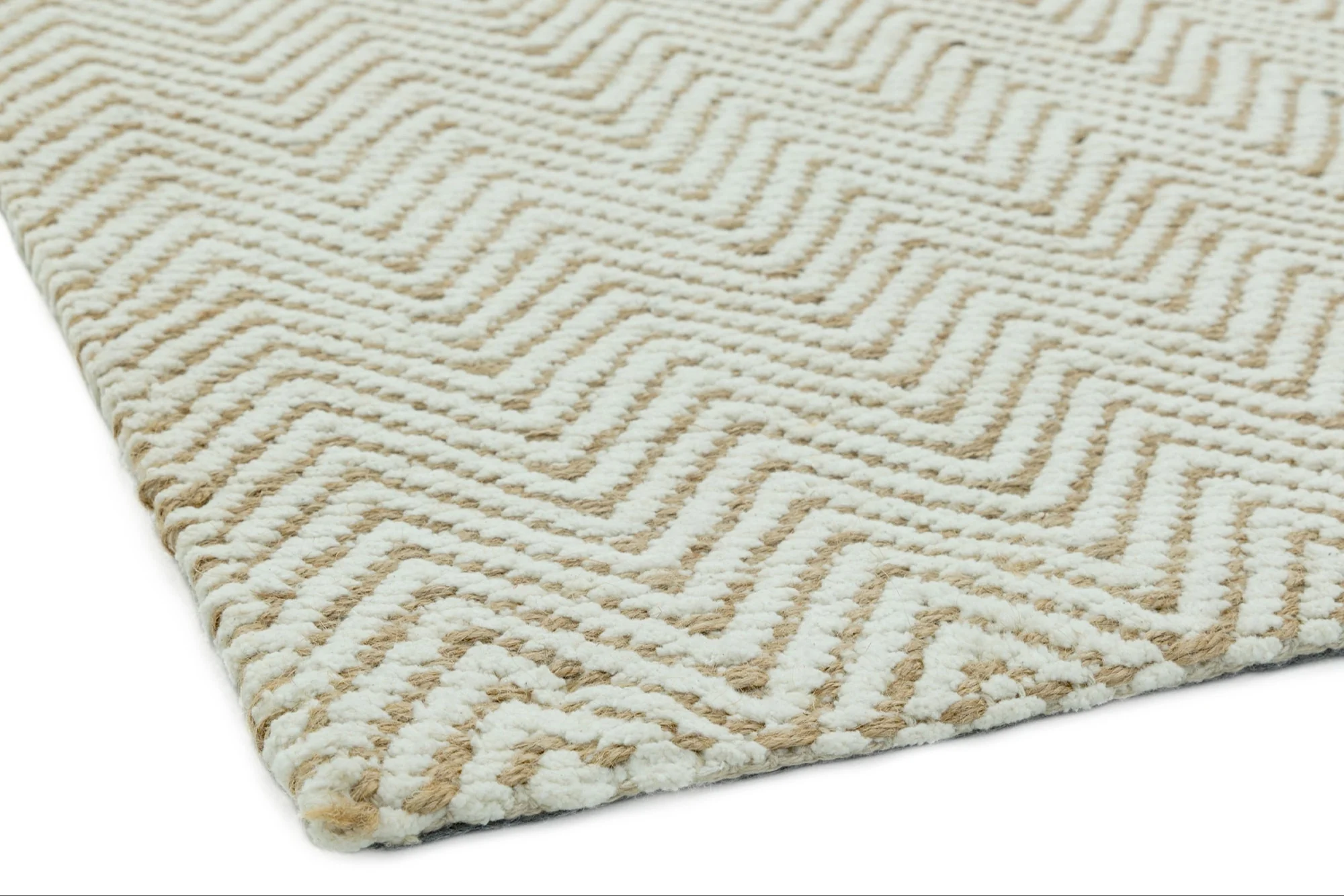 Ives Rug Natural Jute Flatweave, 100x150 - Image 6