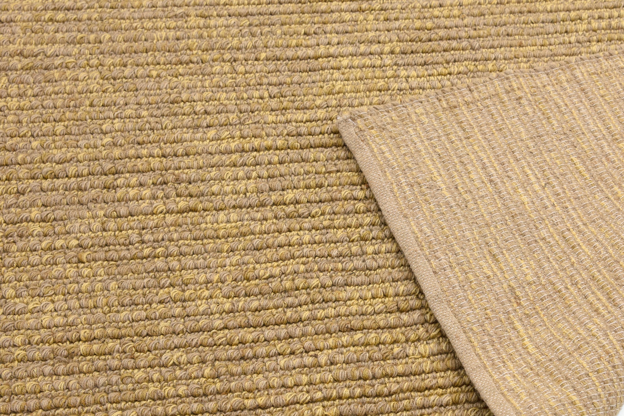Jute Rug Loop Natural Jute Flatweave, 120x180 - Image 5
