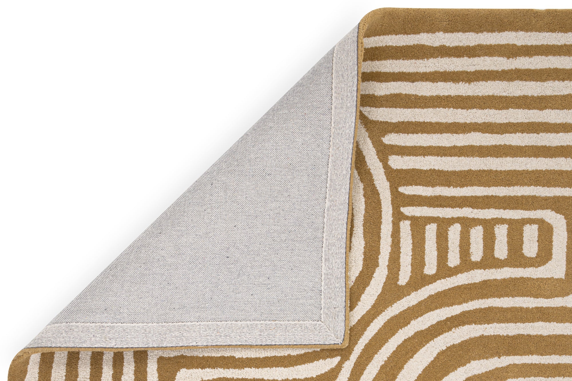 Reef Rug Curve Ochre, 120x170 - Image 3