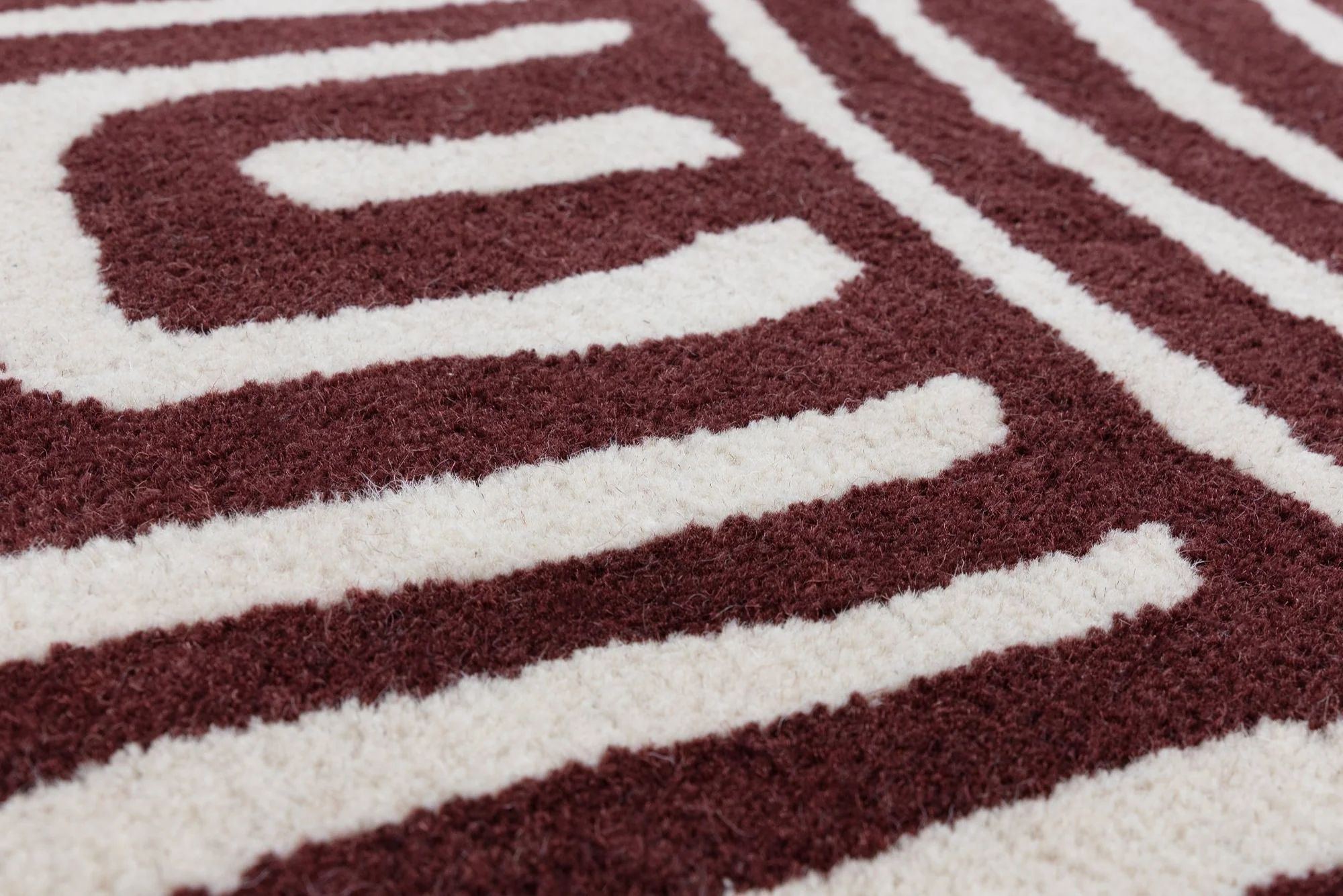 Reef Rug Curve Plum, 160x230 - Image 6