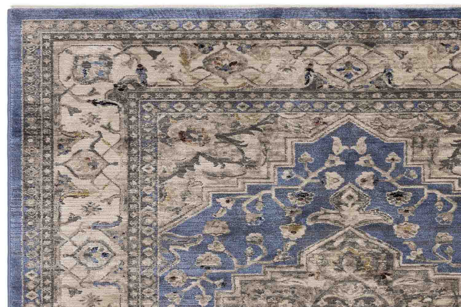 Sovereign Blue Medallion Rug, 240x330 - Image 2