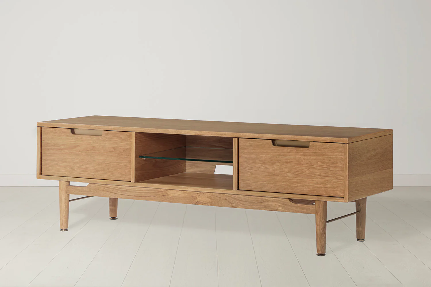 TV Unit 01 For TVs up to 60-inches, Oak - Image 5