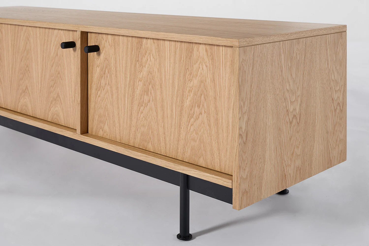 TV Unit 02 For TVs up to 65-inches, Oak - Image 10