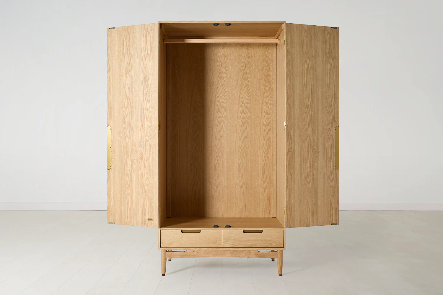 Wardrobe 01, Oak - Image 8